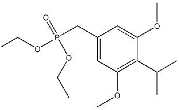 3,5-二甲氧基-4-异丙基苯甲基膦酸二乙酯